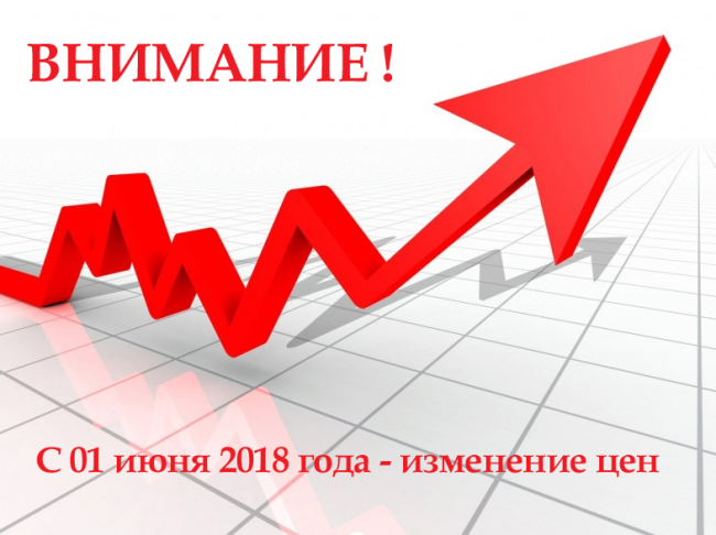 Изменение стоимости услуг